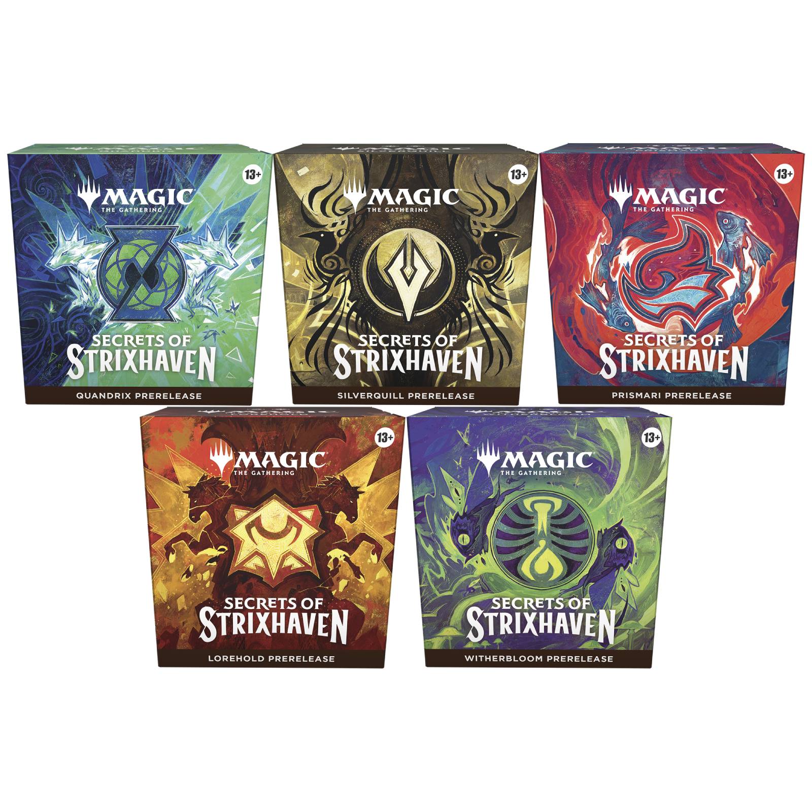 Secrets of Strixhaven Prerelease Pack Set of 5