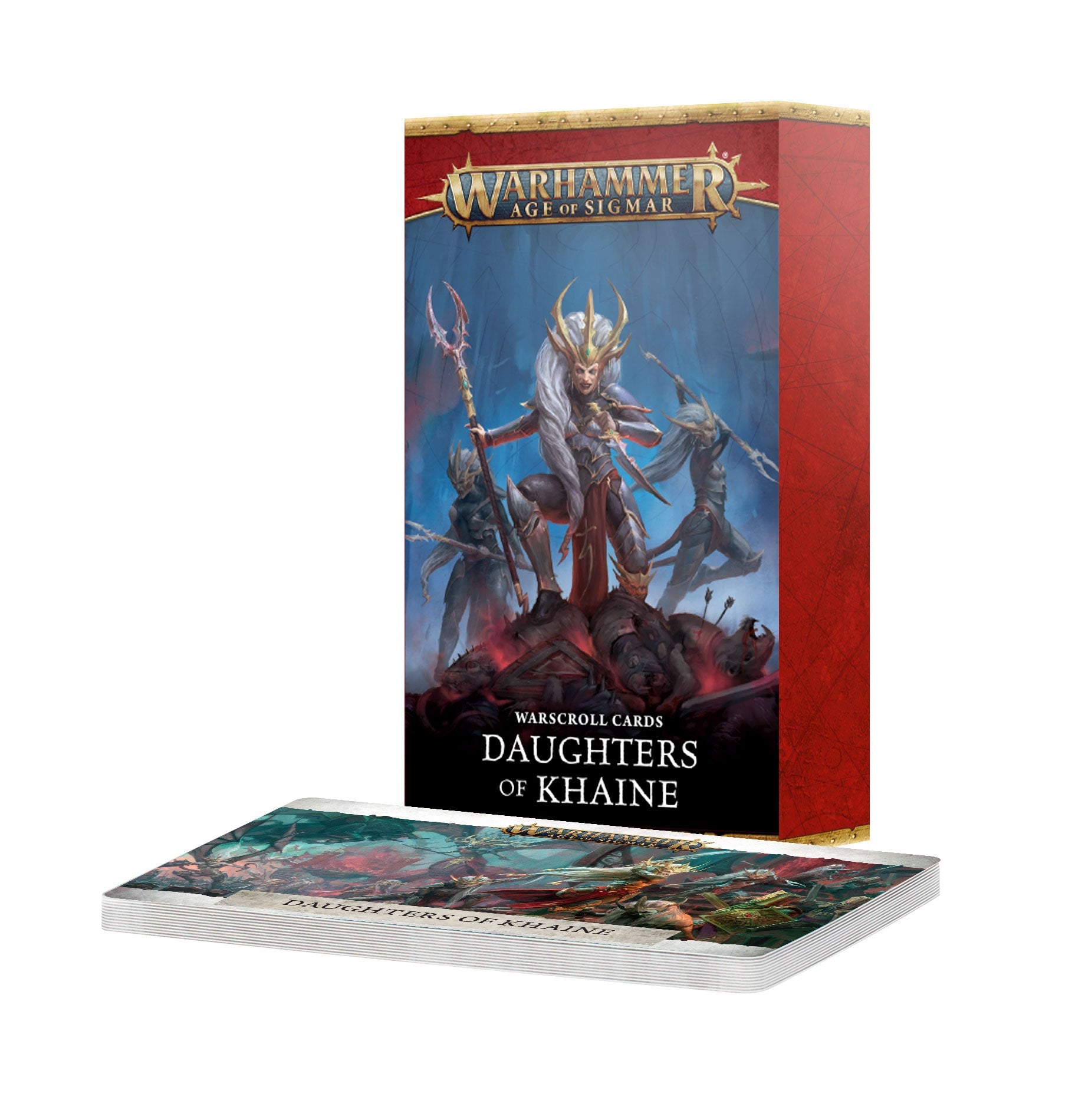 Warhammer AoS Daughters of Khaine Warscroll Cards