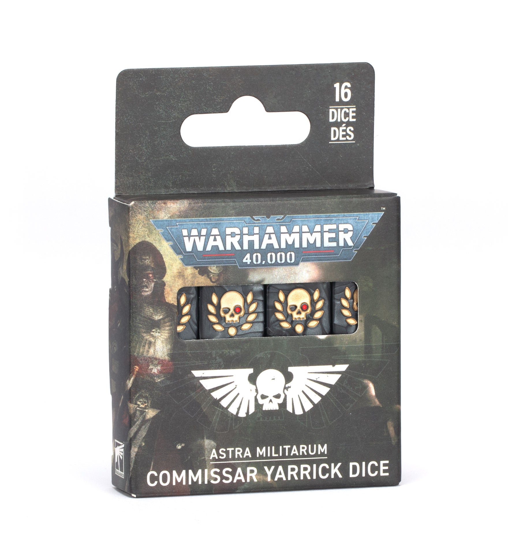 Warhammer 40K Astra Militarum Commissar Yarrick Dice