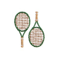 Green Tennis Rackets Icon