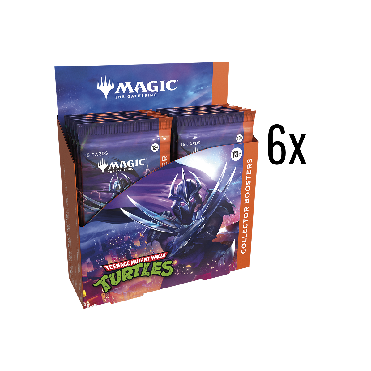 Teenage Mutant Ninja Turtles Collector Booster Case (6 Boxes)