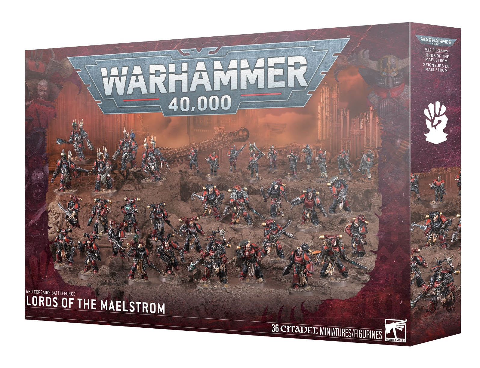 Warhammer 40k Red Corsairs Lords of the Maelstrom Battleforce